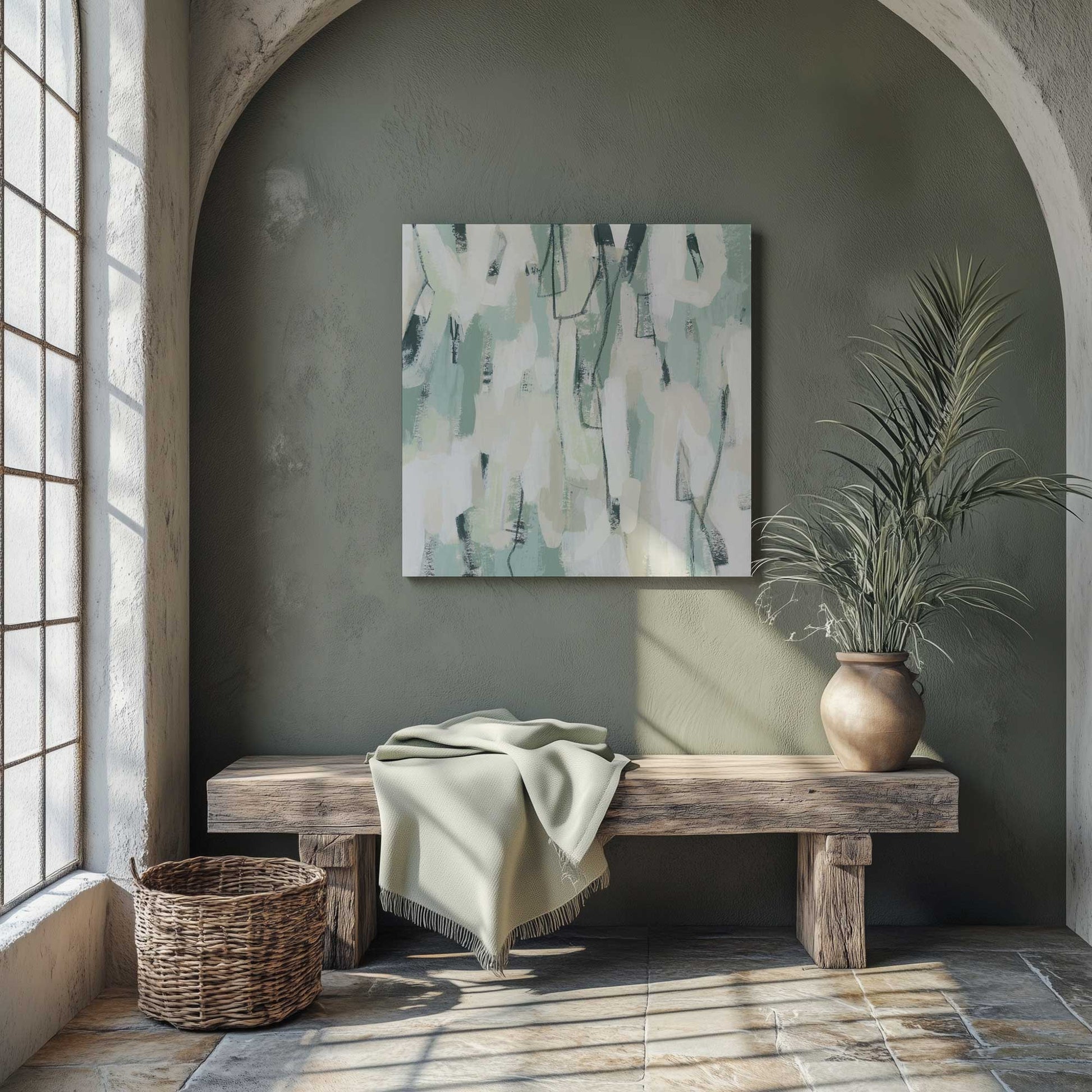 Picture of art in a room