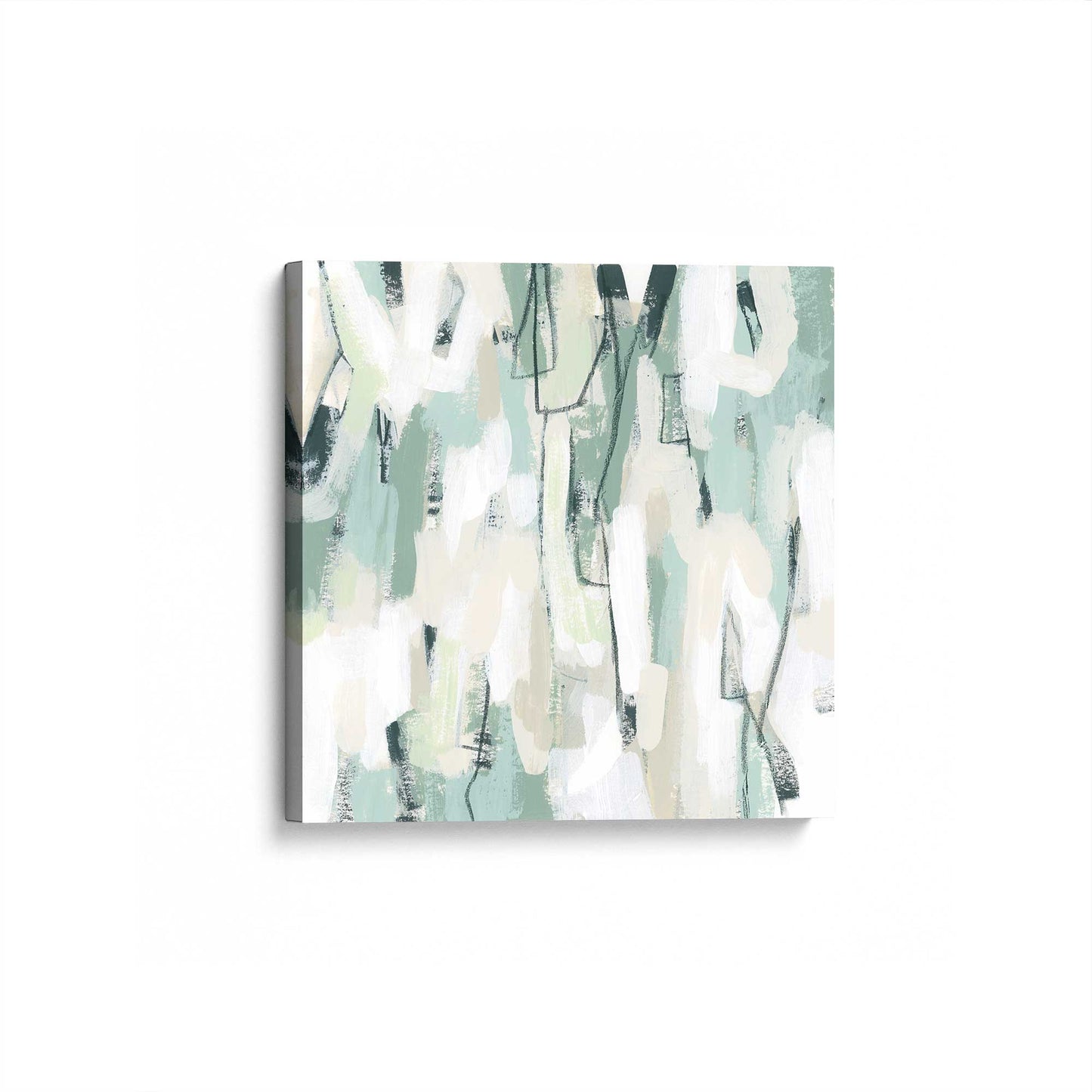 [Color:Stretched Canvas], Picture of the corner of the art