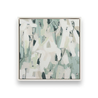 [Color:Opaque White], Picture of art in a White frame