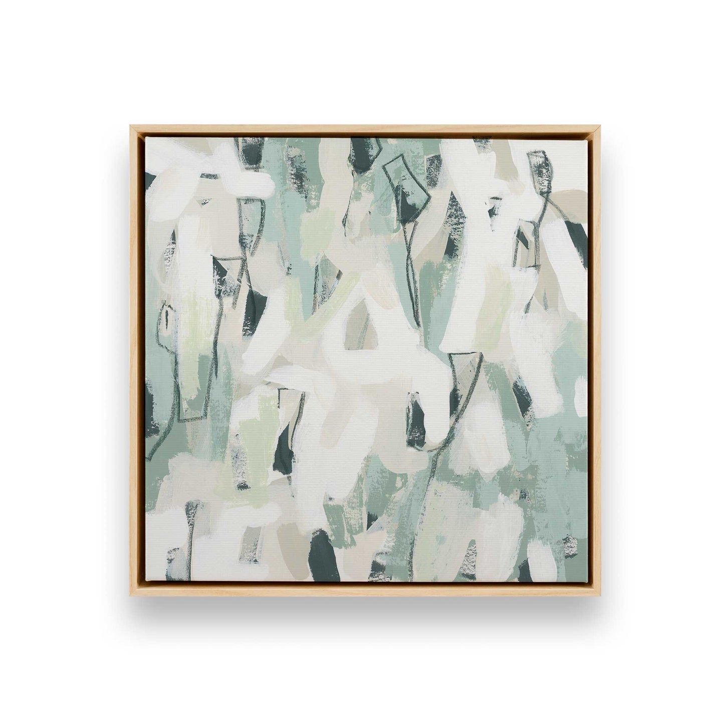 [Color:American Maple], Picture of art in a American Maple frame