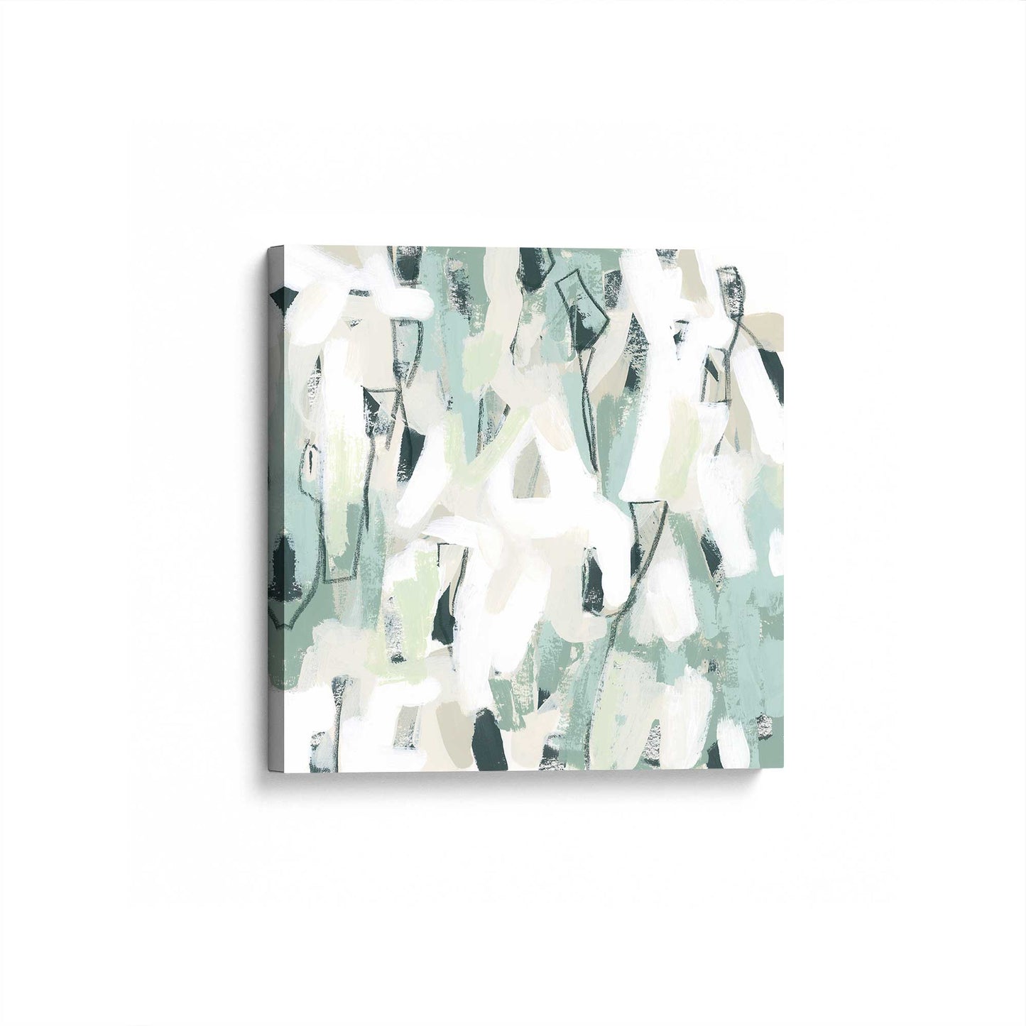 [Color:Stretched Canvas], Picture of the corner of the art