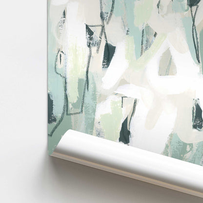 [color:Rolled Print], Picture of close up of art