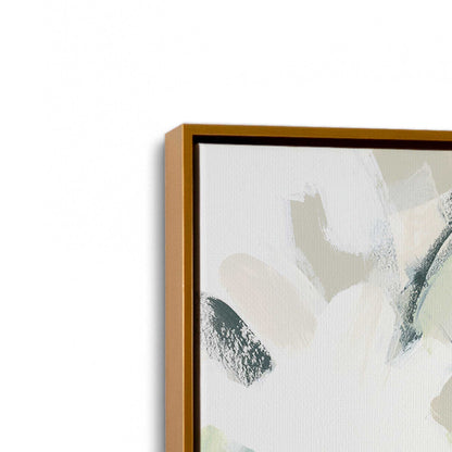 [Color:Polished Gold], Picture of art in a Polished Gold frame at an angle