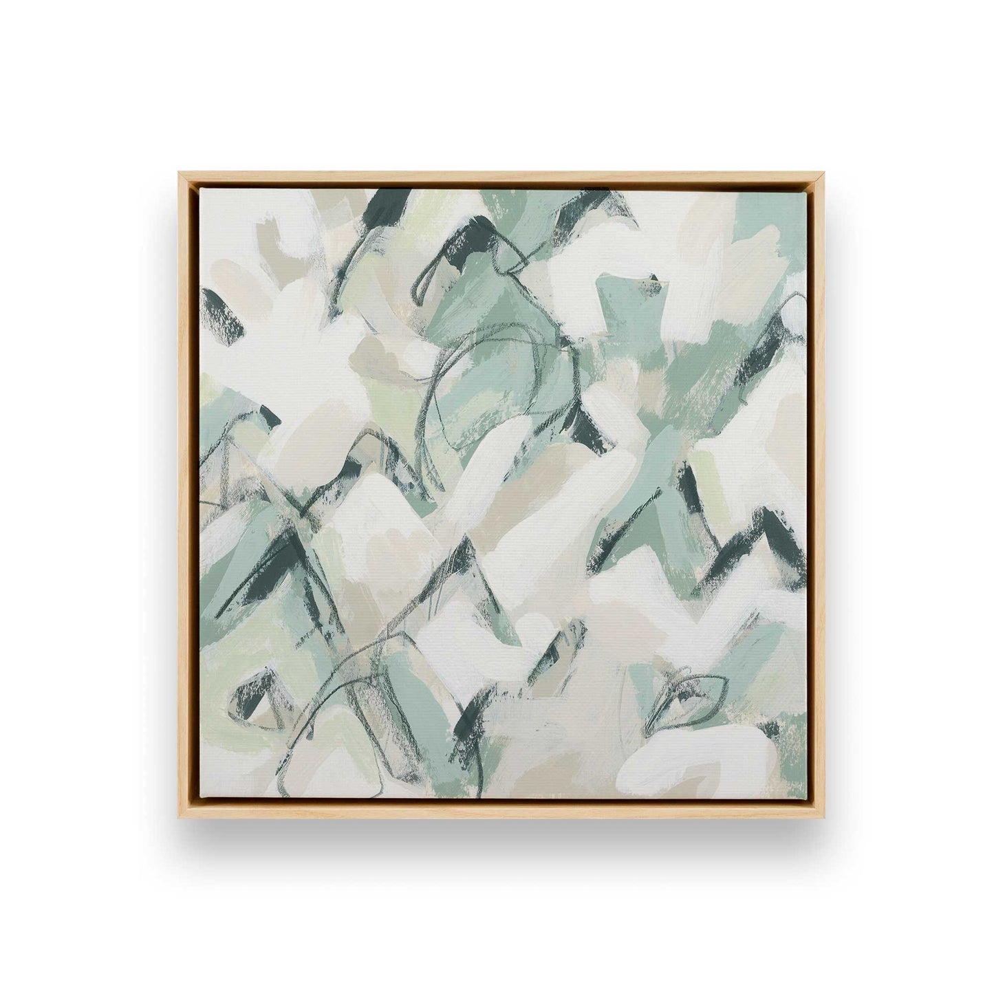 [Color:American Maple], Picture of art in a American Maple frame