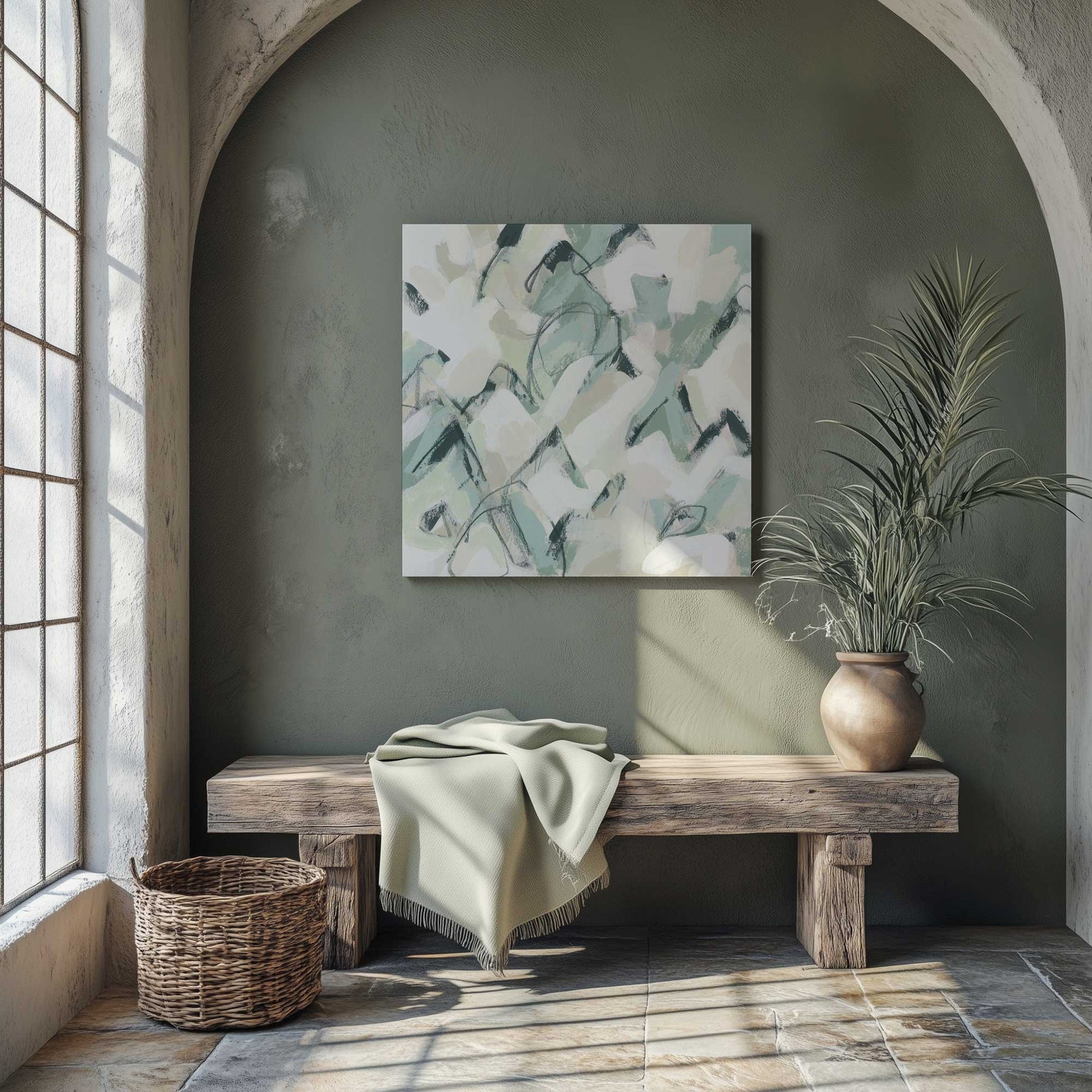 Picture of art in a room