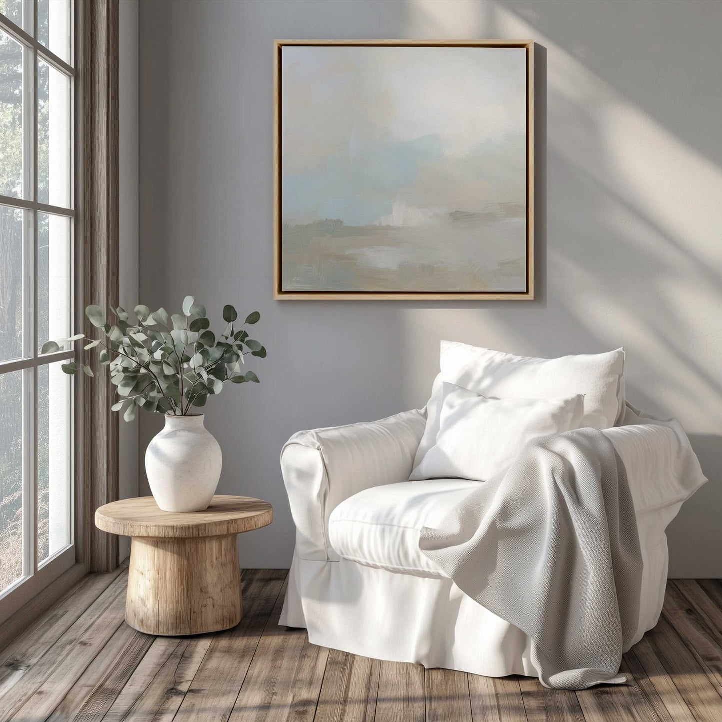 Picture of art in a room