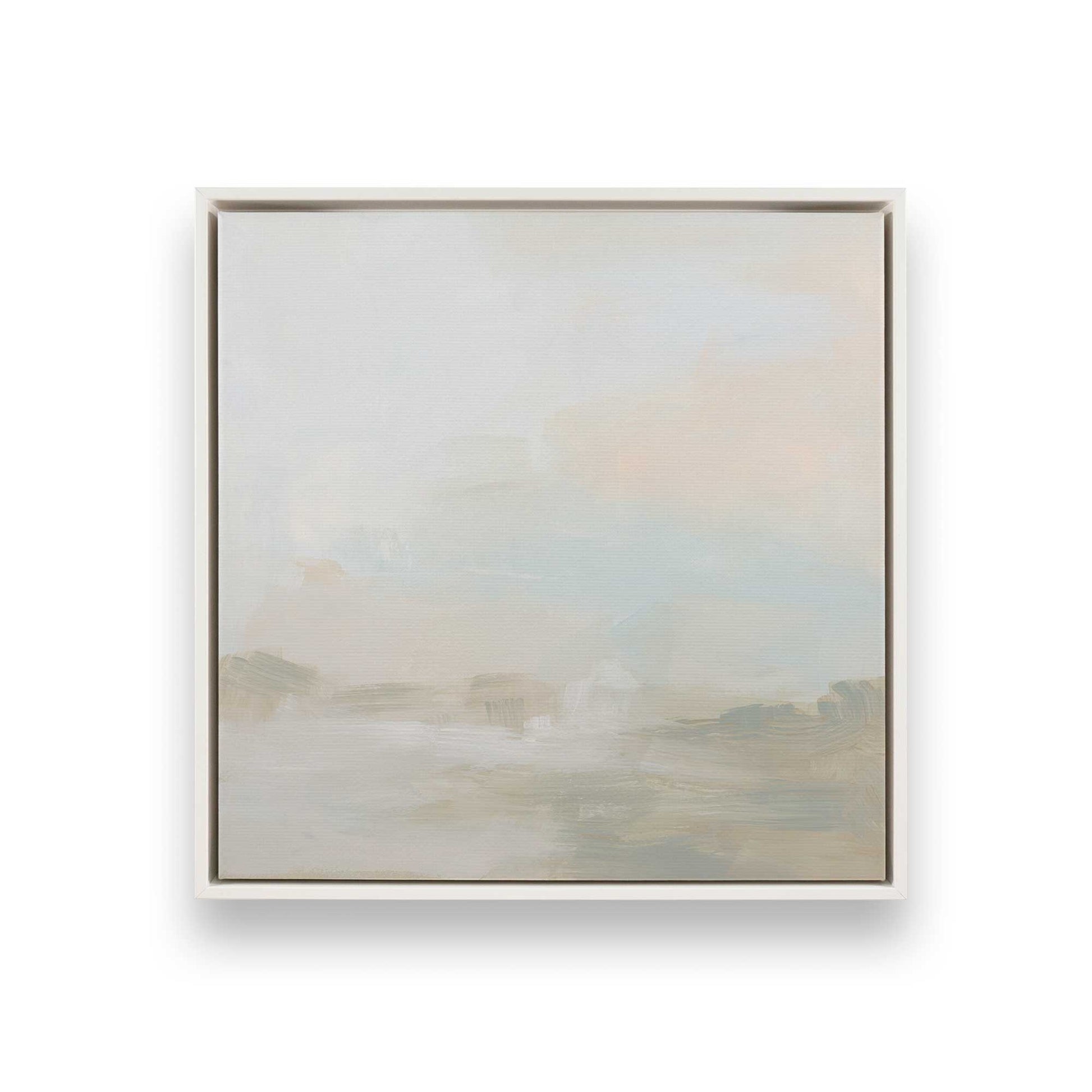 [Color:Opaque White], Picture of art in a White frame