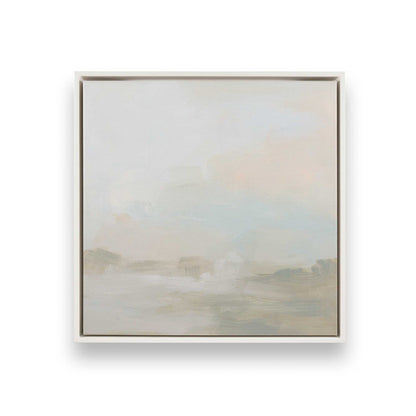 [Color:Opaque White], Picture of art in a White frame
