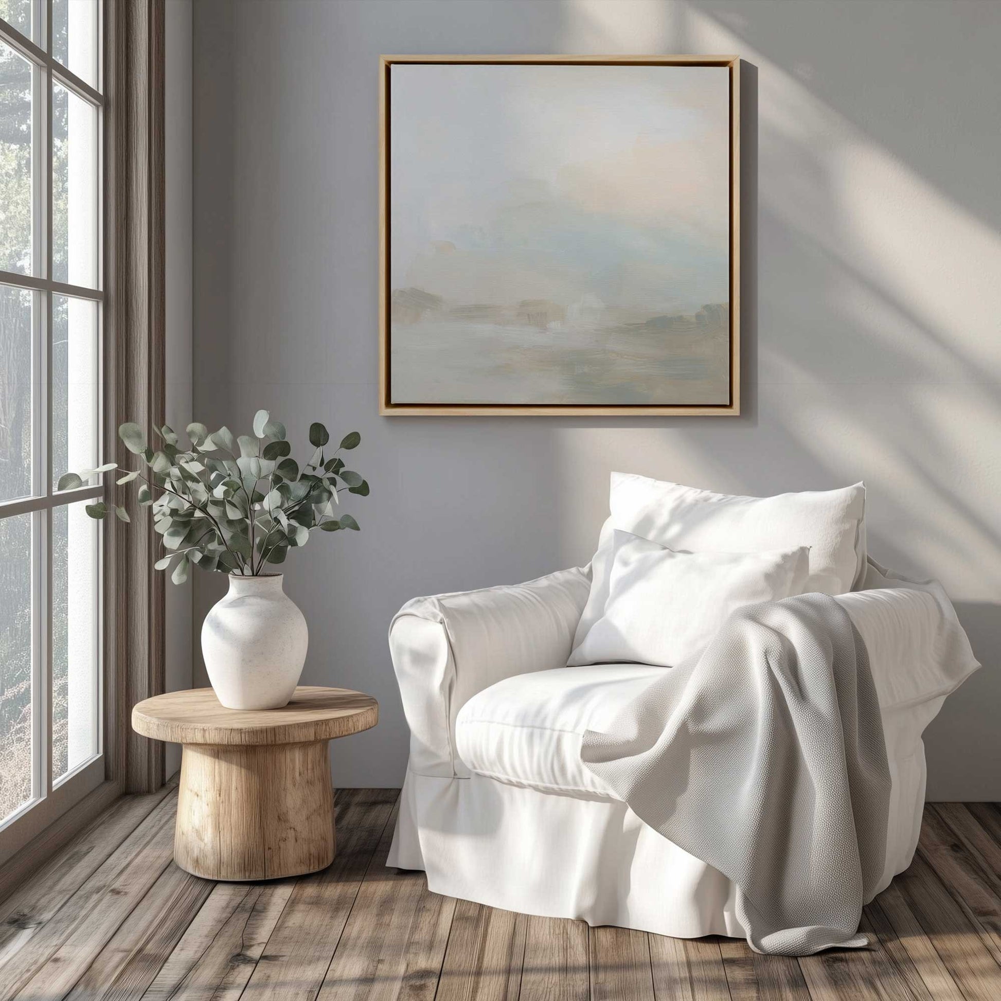 Picture of art in a room