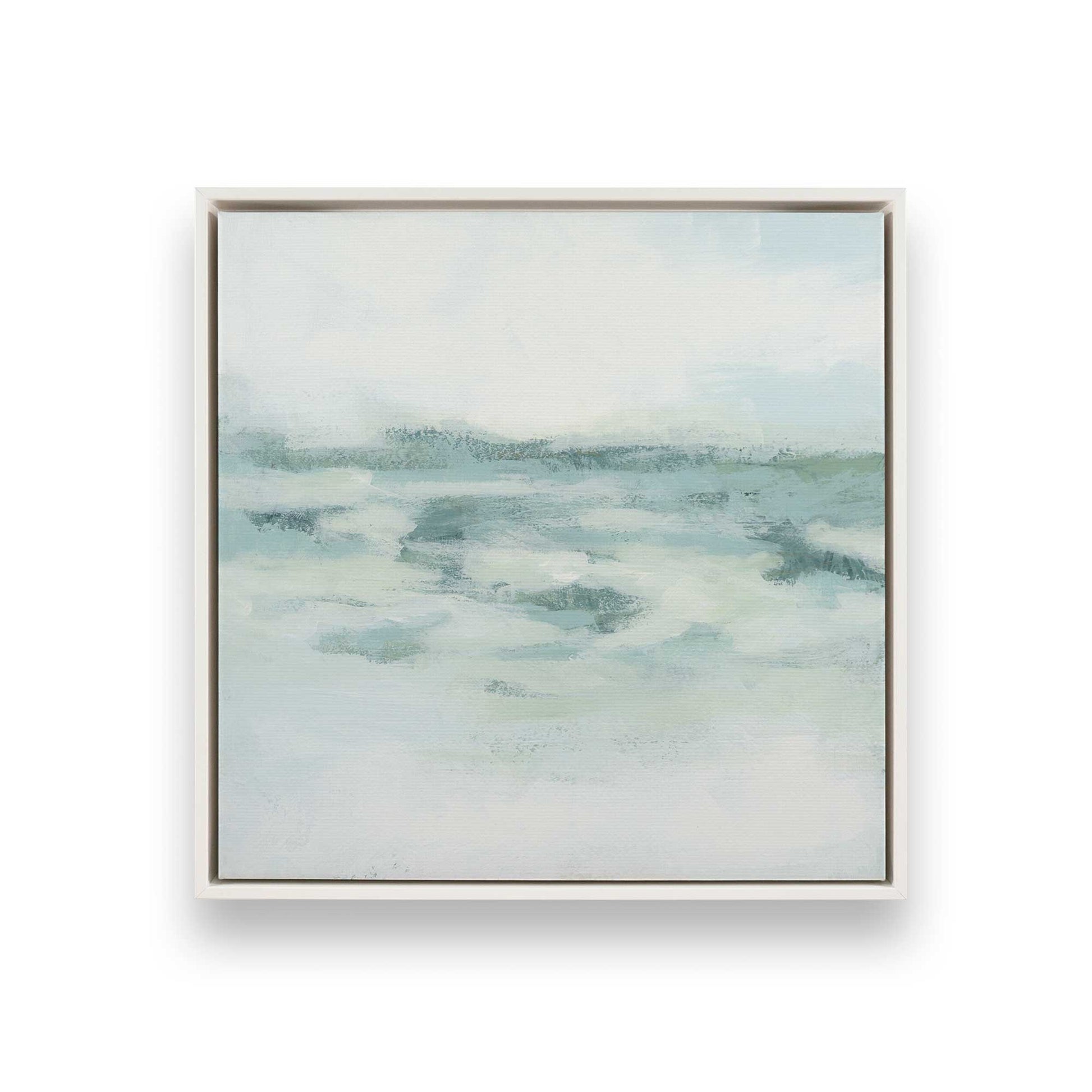 [Color:Opaque White], Picture of art in a White frame