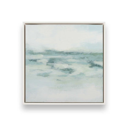 [Color:Opaque White], Picture of art in a White frame