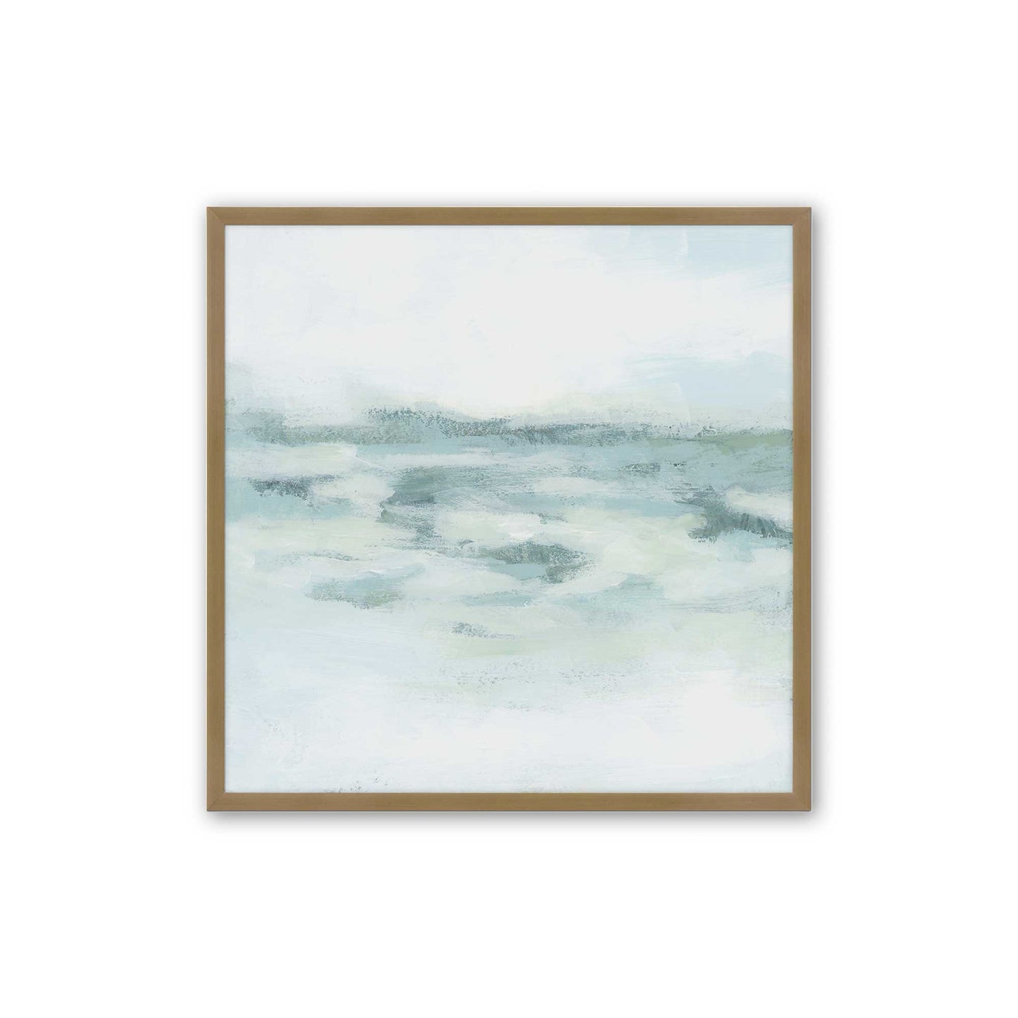 [Color:Brushed Gold], Picture of art in a Brushed Gold frame