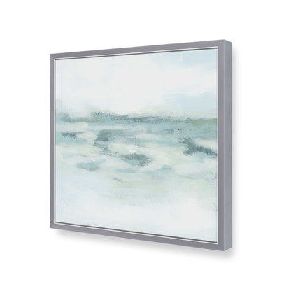 [Color:Polished Chrome], Picture of art in a Polished Chrome frame at an angle
