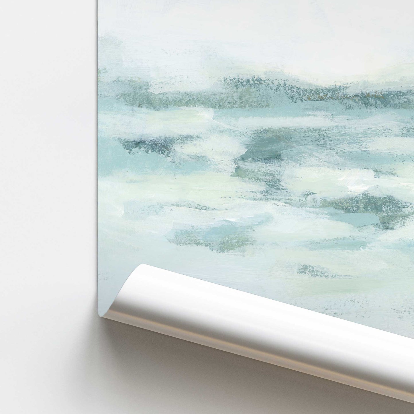 [color:Rolled Print], Picture of close up of art