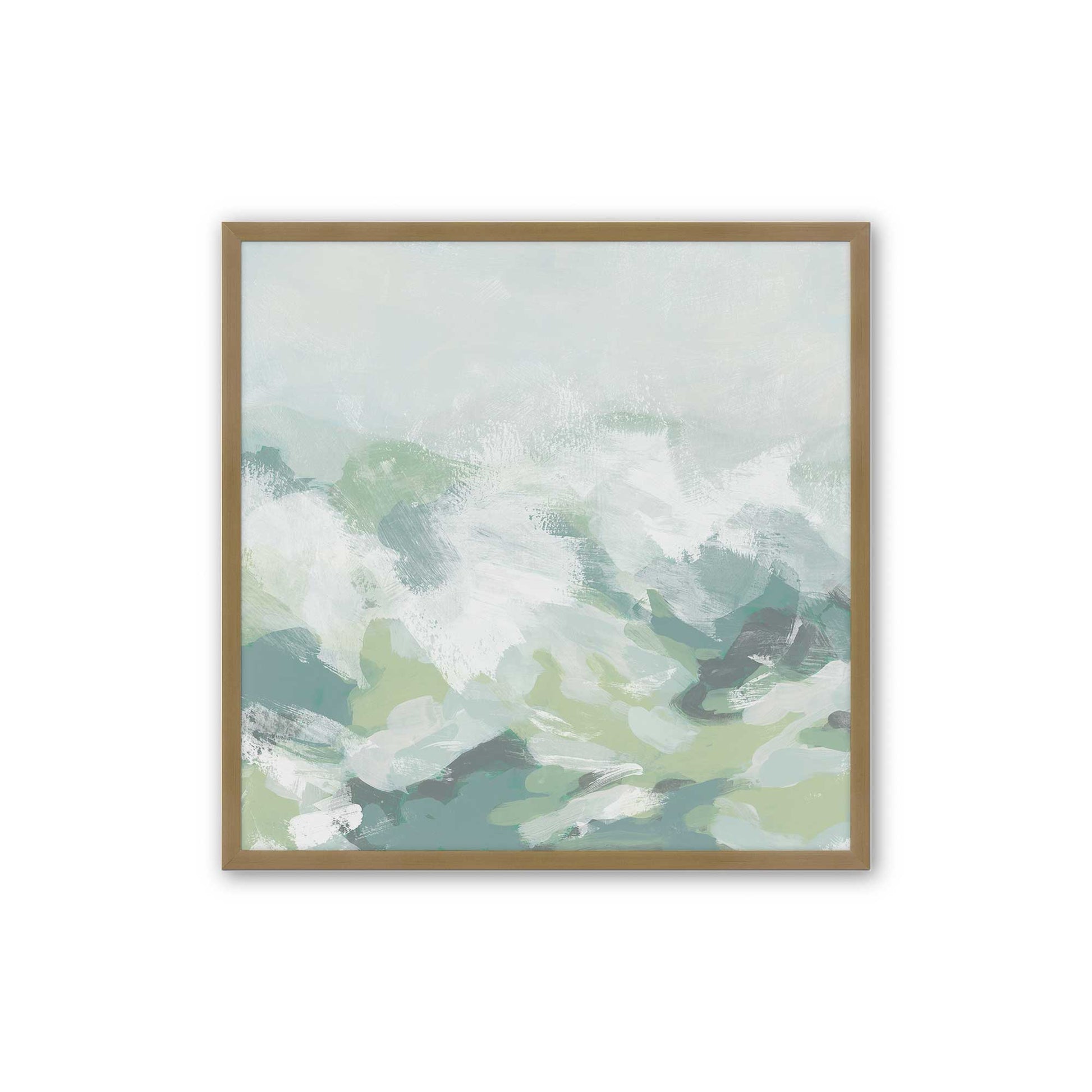 [Color:Brushed Gold], Picture of art in a Brushed Gold frame