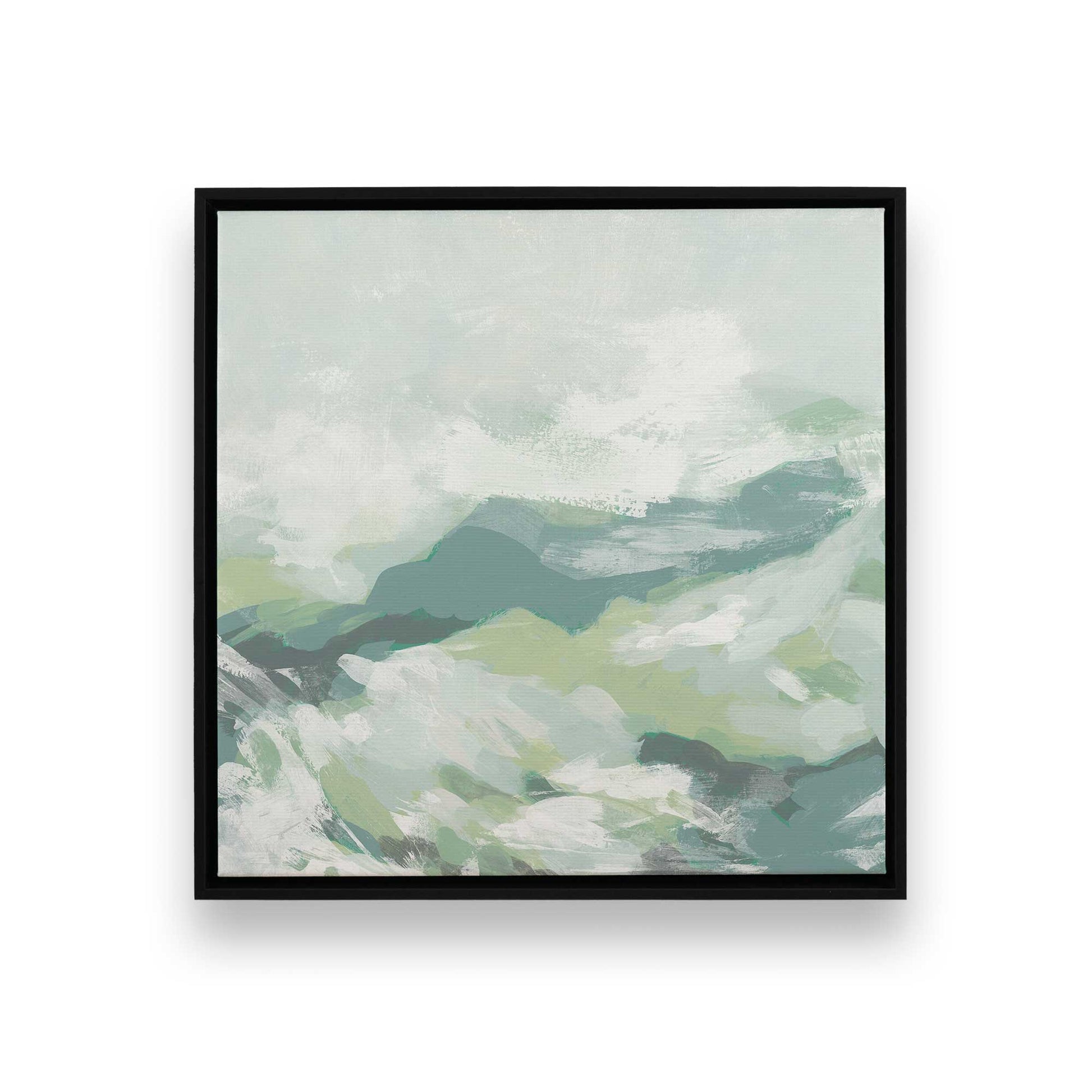 [Color:Satin Black], Picture of art in a Satin Black frame