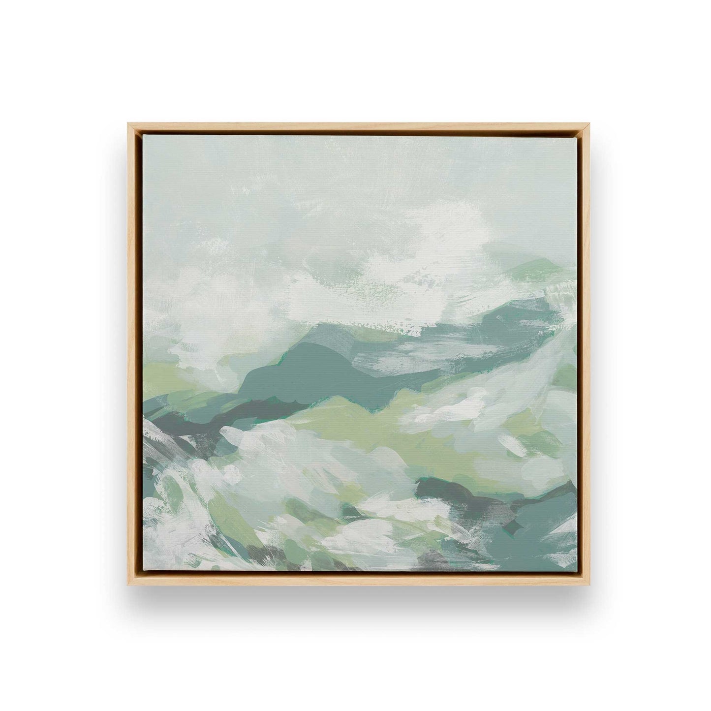 [Color:American Maple], Picture of art in a American Maple frame