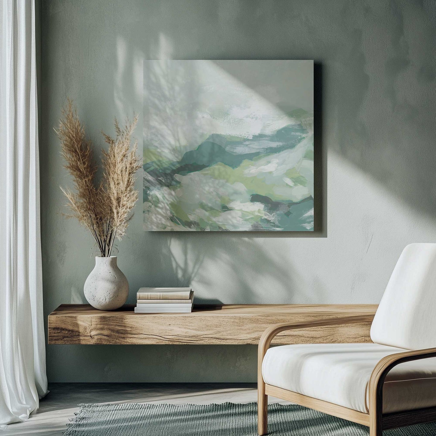 Picture of art in a room