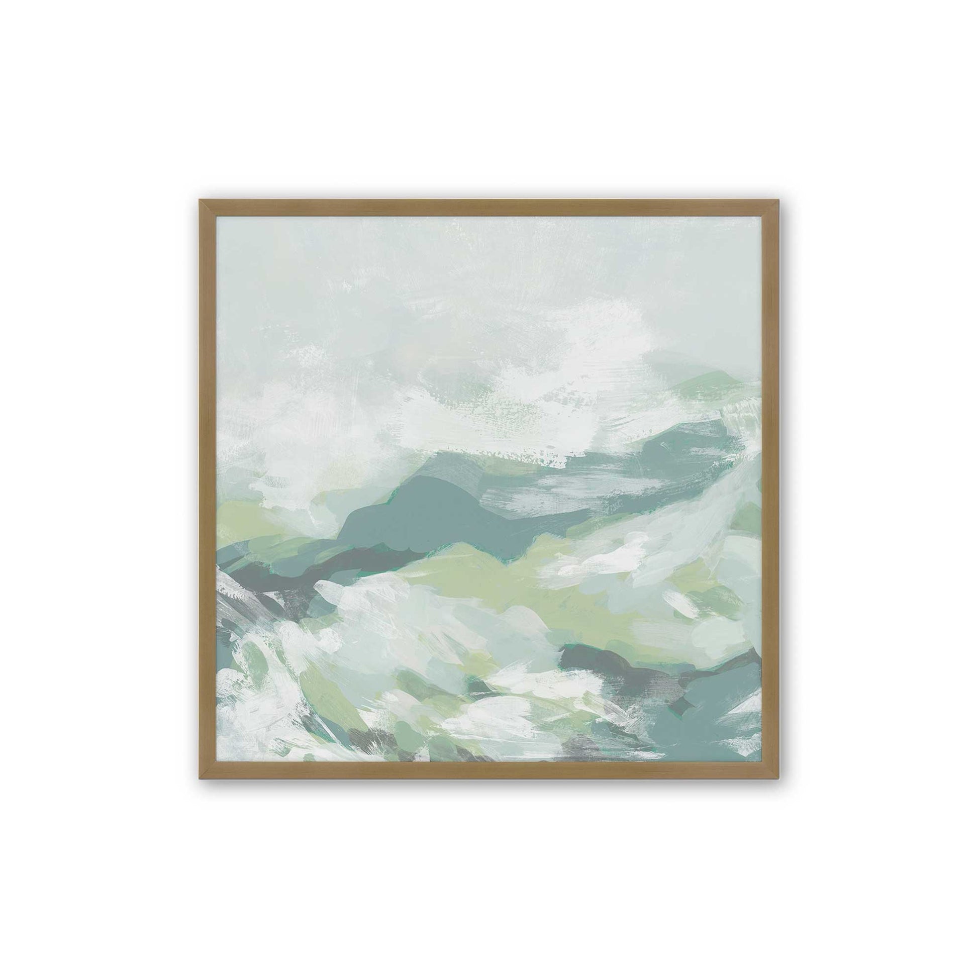 [Color:Brushed Gold], Picture of art in a Brushed Gold frame