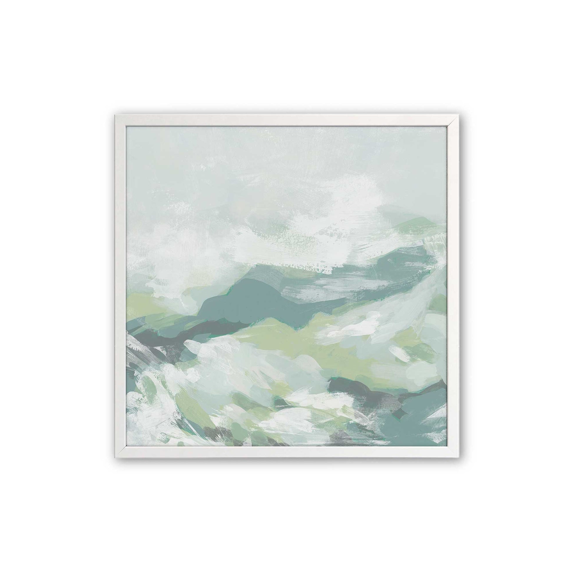 [Color:Opaque White], Picture of art in a Opaque White frame