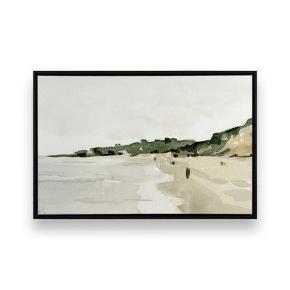 [Color:Satin Black], Picture of art in a Satin Black frame