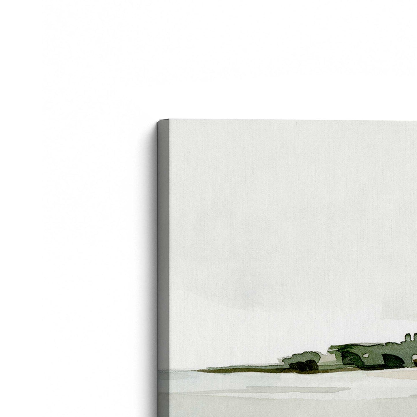 [Color:Stretched Canvas], Picture of the corner of the art