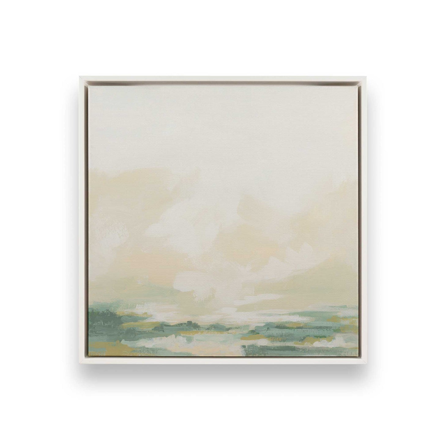 [Color:Opaque White], Picture of art in a White frame