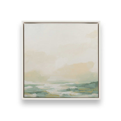 [Color:Opaque White], Picture of art in a White frame