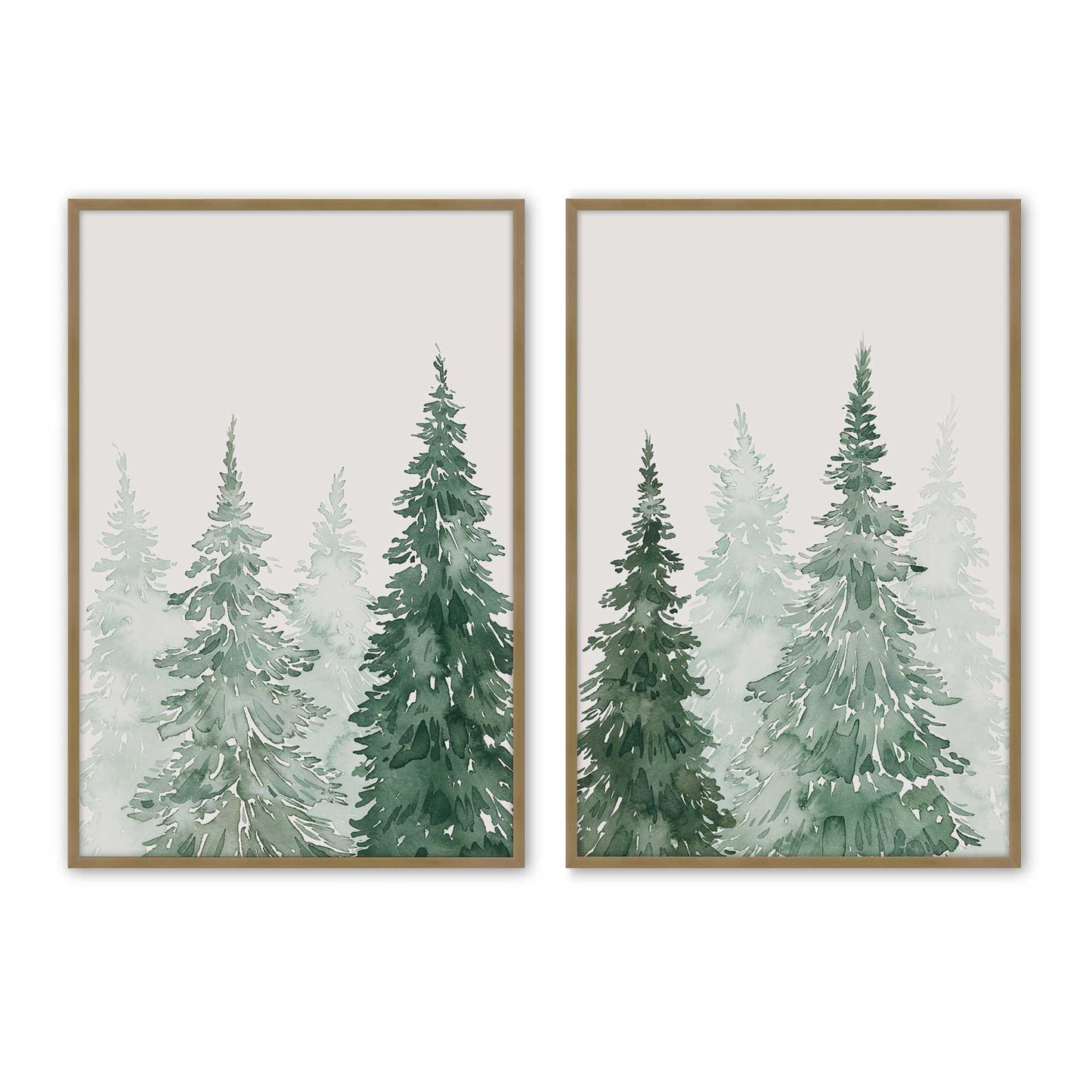 [Color:Brushed Gold], Picture of art in a Brushed Gold frame
