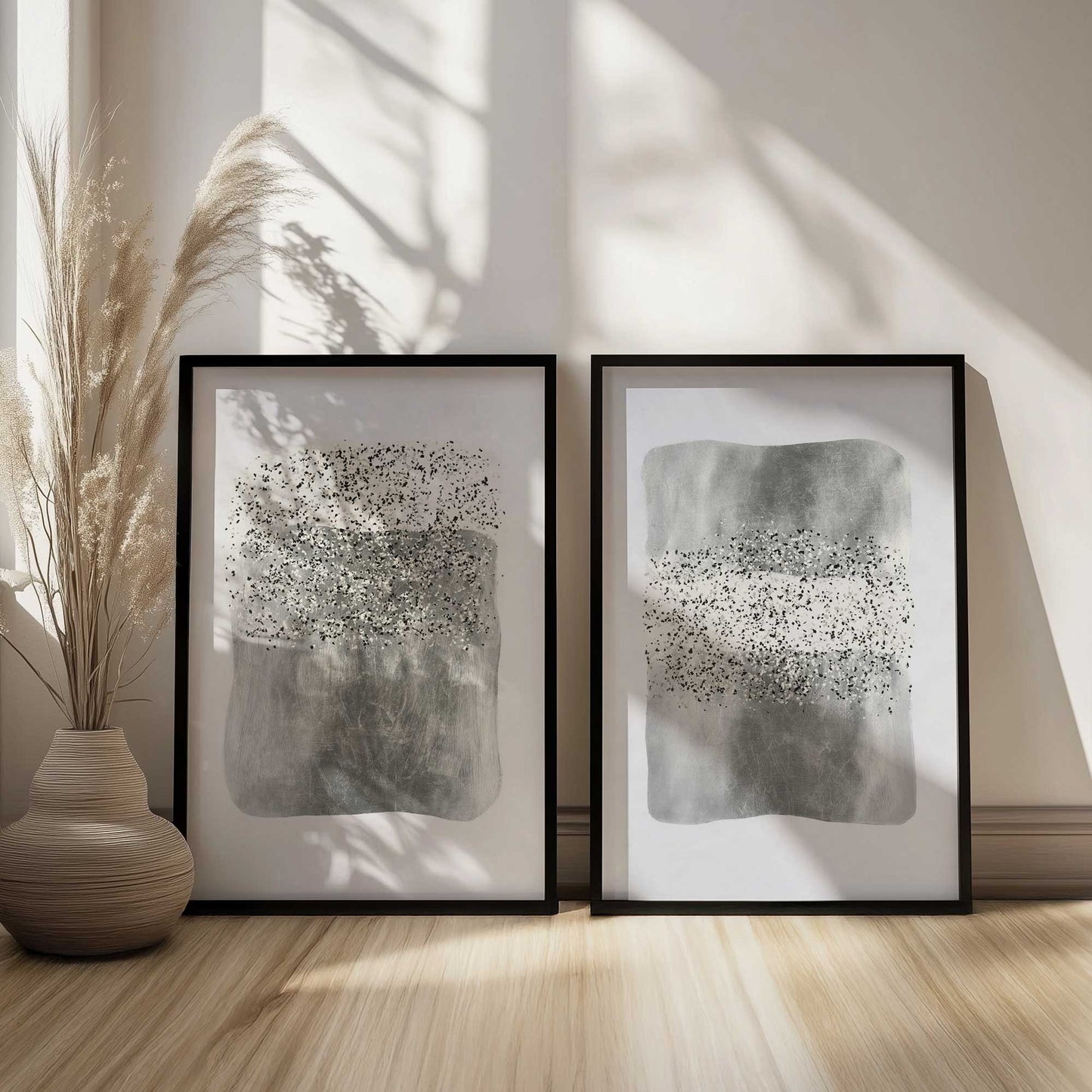 [Color:Satin Black], Picture of art in a Satin Black frame