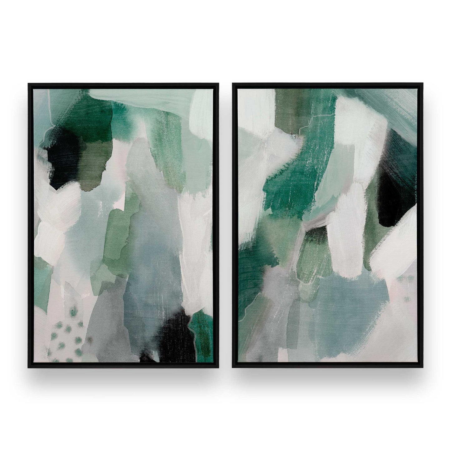 [Color:Satin Black], Picture of art in a Satin Black frame
