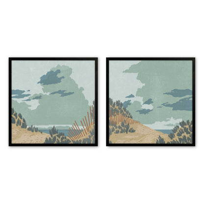[Color:Satin Black], Picture of art in a Satin Black frame