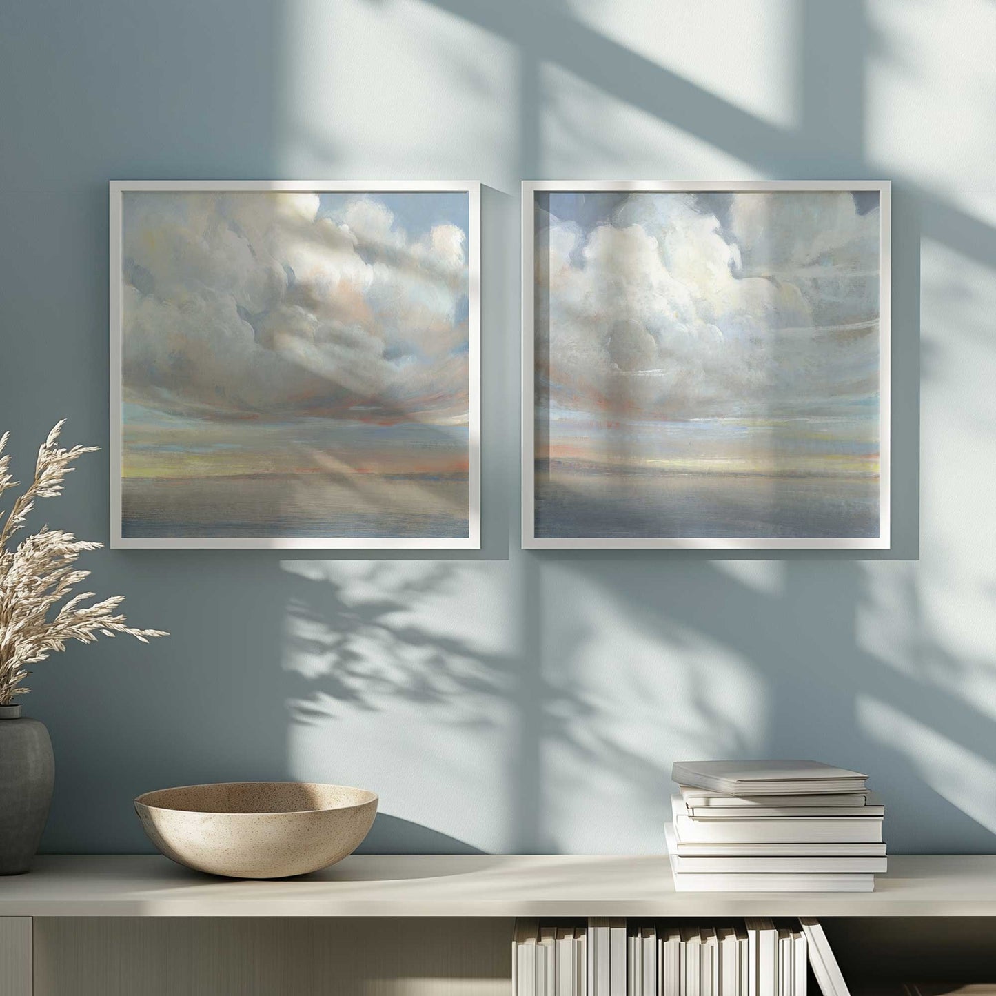 [Color:Weathered Zinc], Picture of art in a Weathered Zinc frame