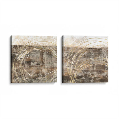 [Color:Stretched Canvas], Picture of the corner of the art