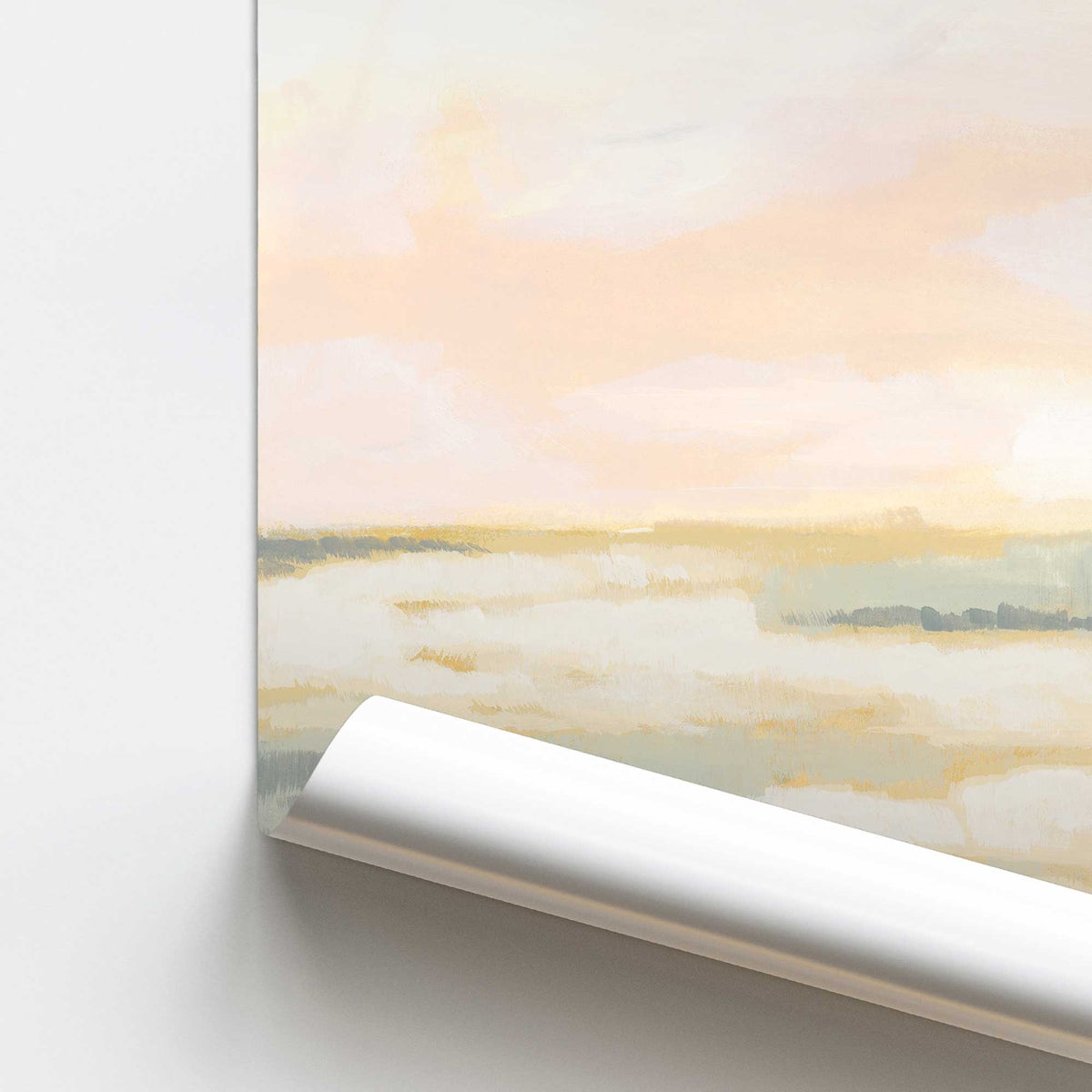 [color:Rolled Print], Picture of close up of art