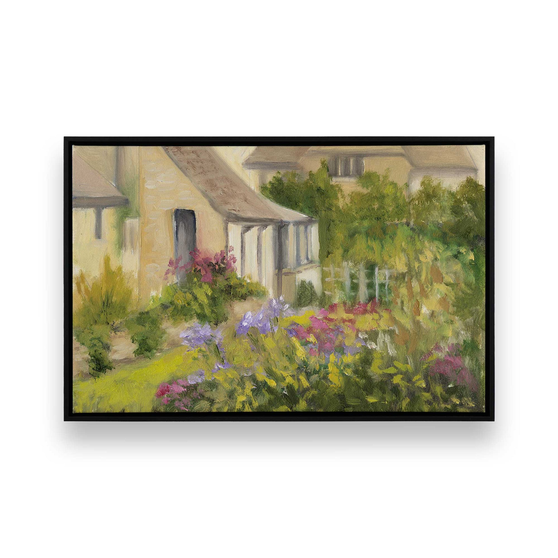 [Color:Satin Black], Picture of art in a Satin Black frame