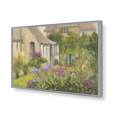 [Color:Polished Chrome], Picture of art in a Polished Chrome frame of the corner