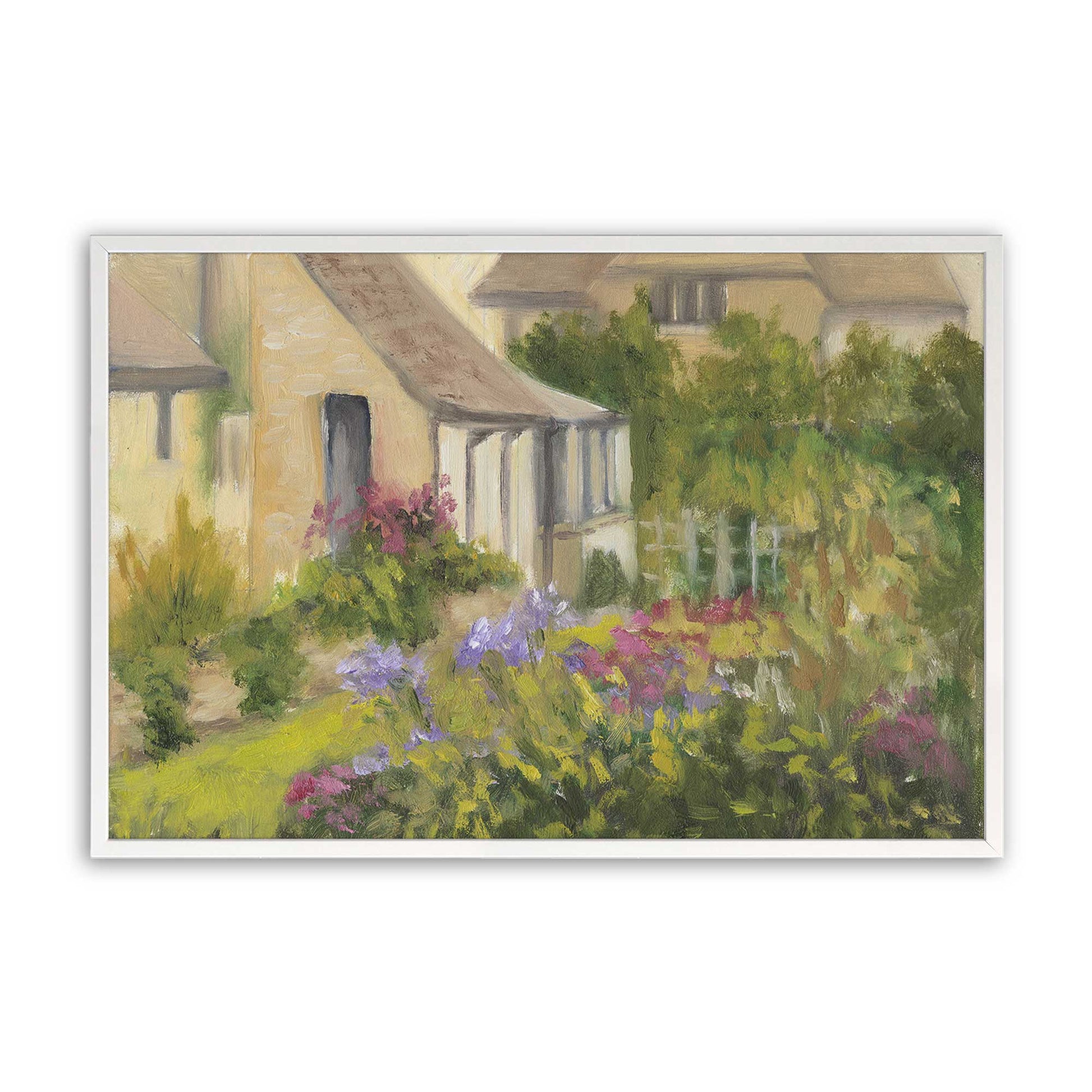 [Color:Opaque White], Picture of art in a Opaque White frame