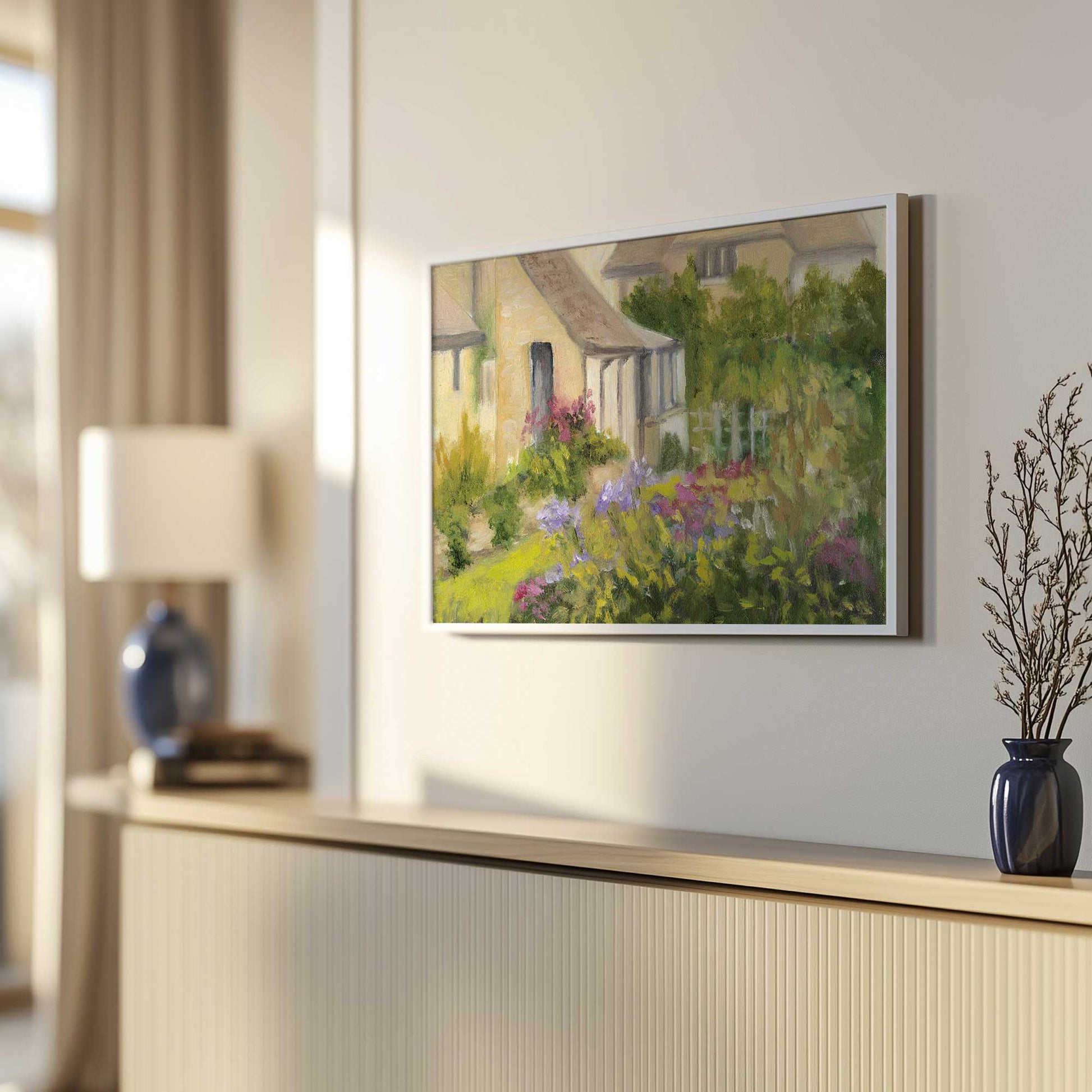 Picture of art in a room
