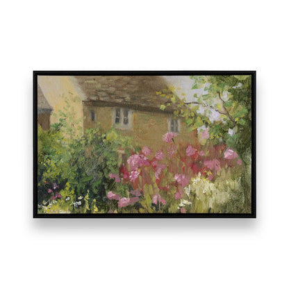 [Color:Satin Black], Picture of art in a Satin Black frame