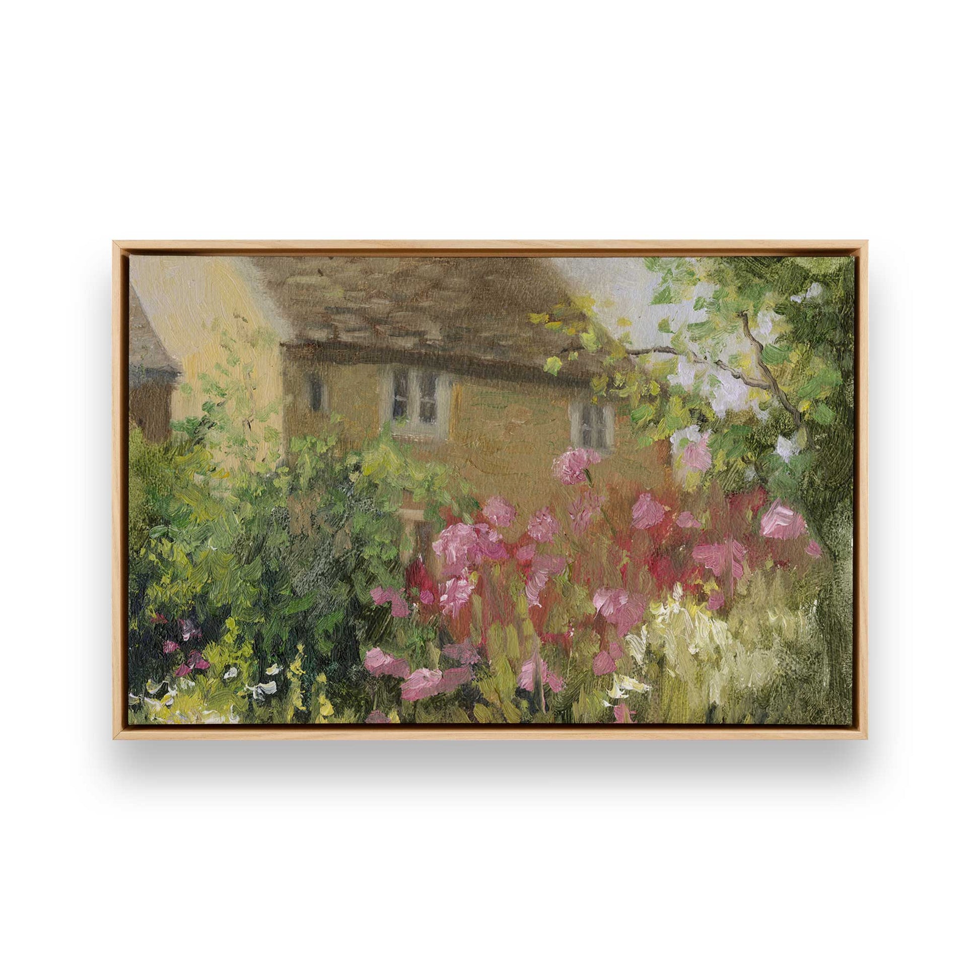 [Color:American Maple], Picture of art in a American Maple frame