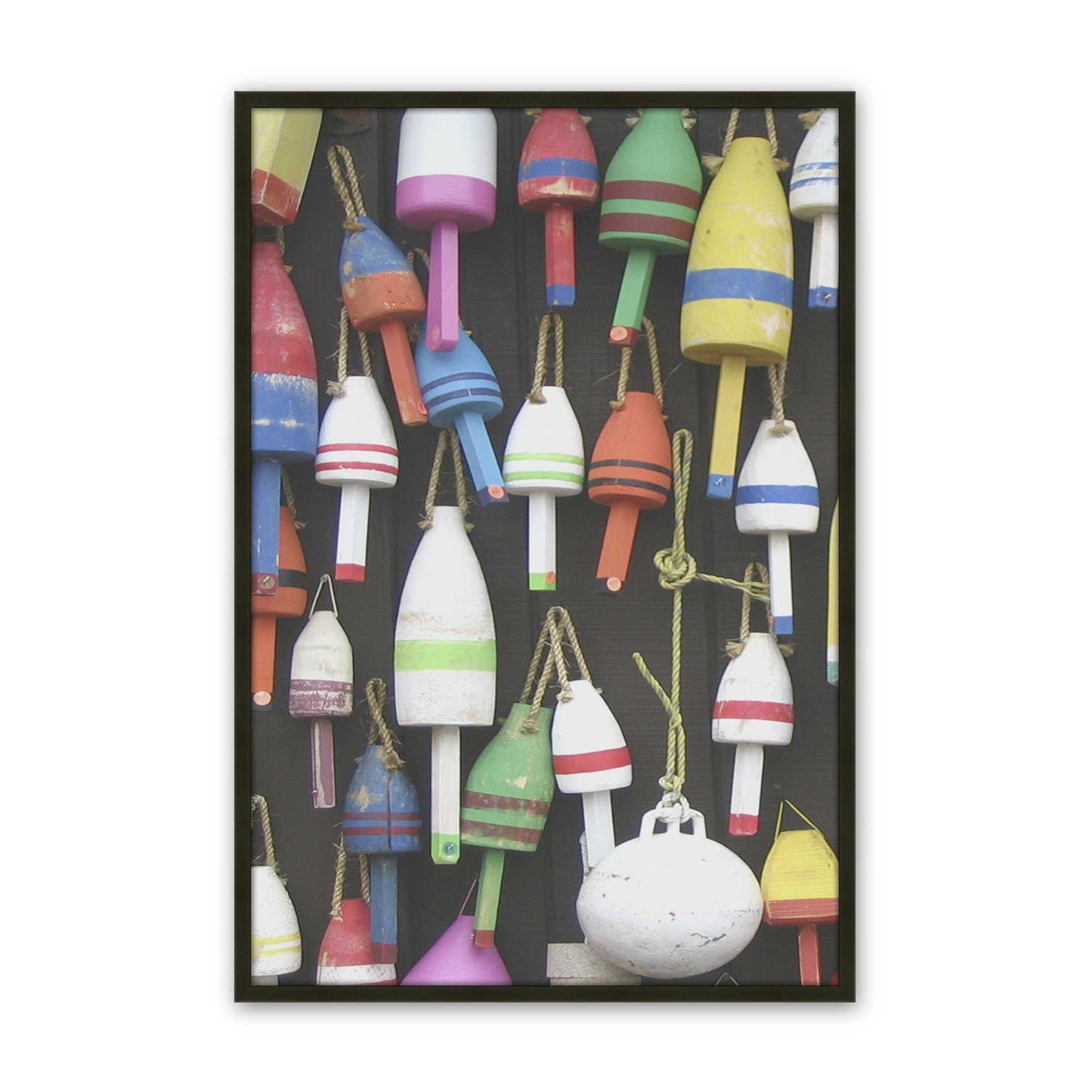 [Color:Satin Black], Picture of art in a Satin Black frame