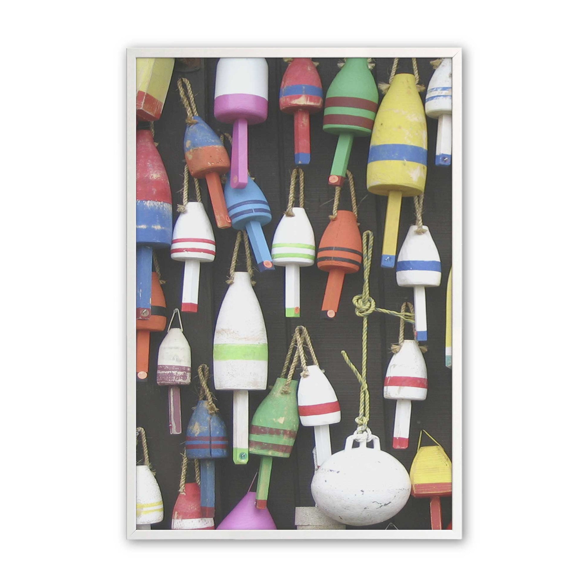 [Color:Opaque White], Picture of art in a Opaque White frame