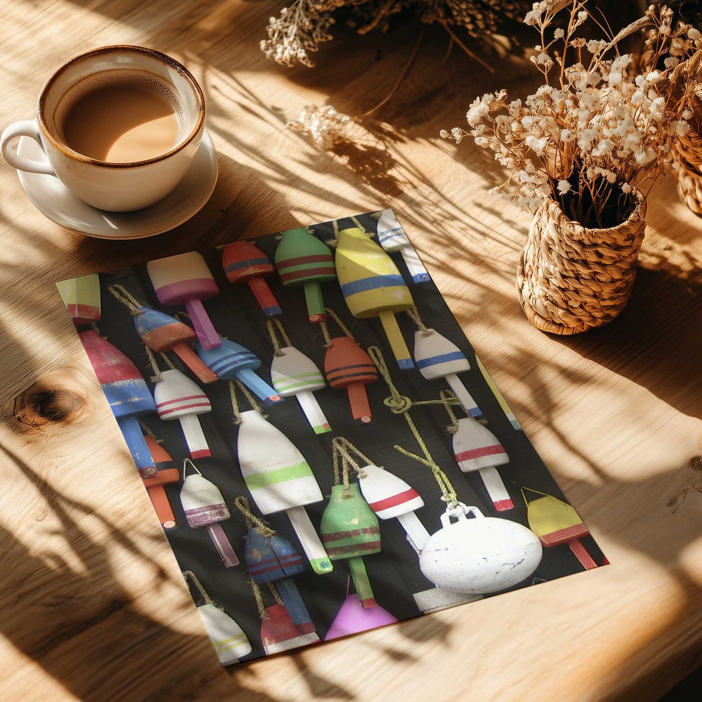 [Color:Rolled Print], Picture of close up of art