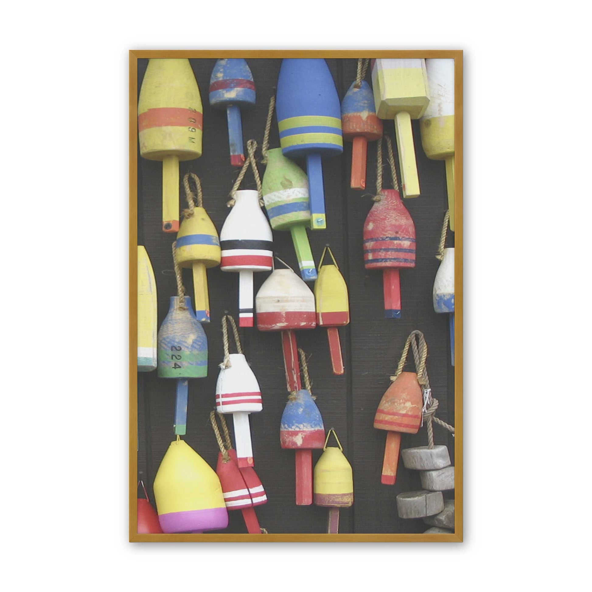 [Color:Polished Gold], Picture of art in a Polished Gold frame