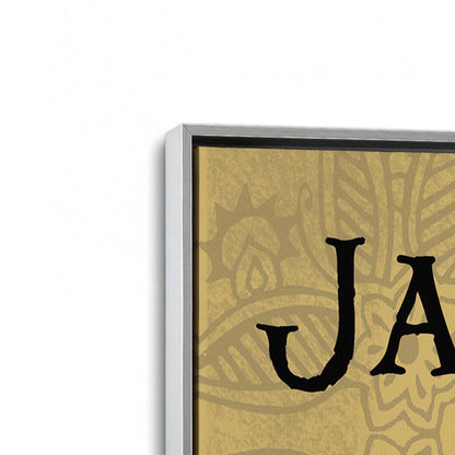 [Color:Polished Chrome], Picture of art in a Polished Chrome frame at an angle