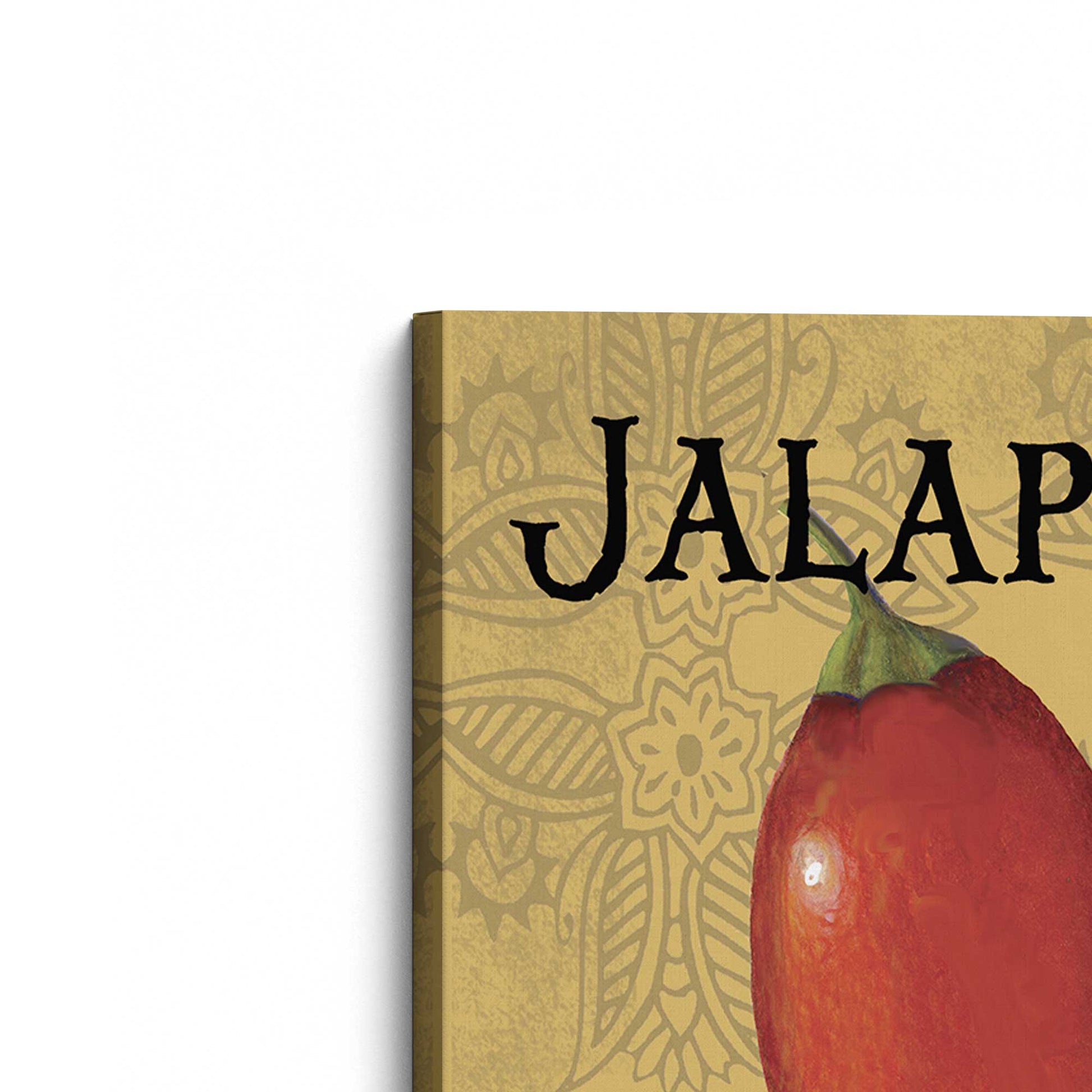 [Color:Stretched Canvas], Picture of the corner of the art