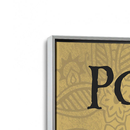 [Color:Polished Chrome], Picture of art in a Polished Chrome frame at an angle