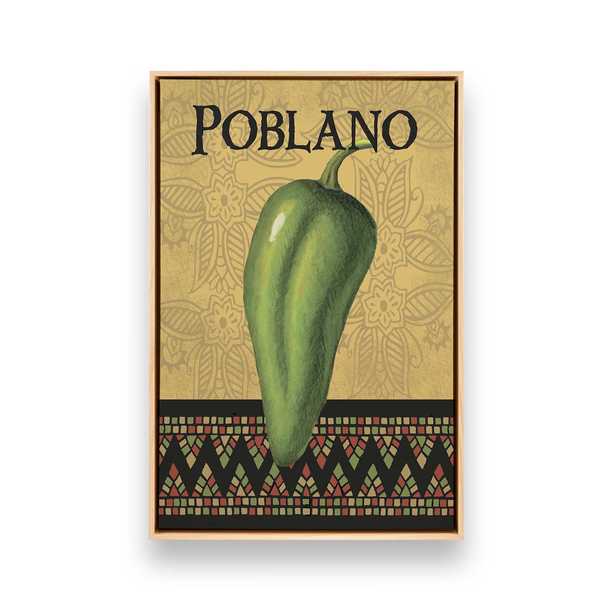 [Color:American Maple], Picture of art in a American Maple frame