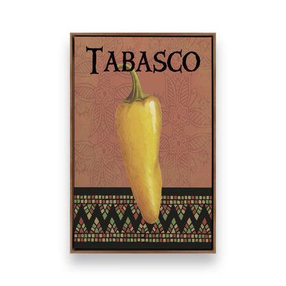 [Color:Walnut], Picture of art in a Walnut frame